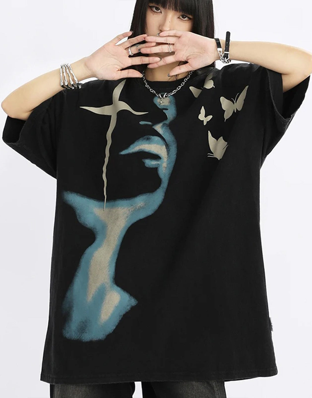 baggy shirts y2k