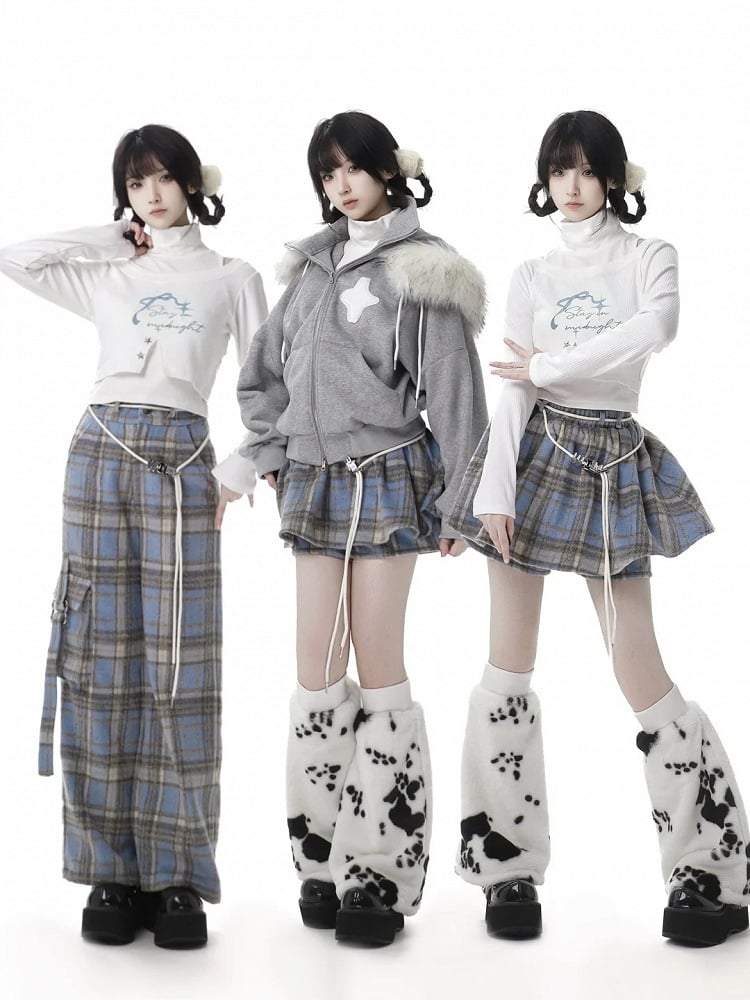 Baggy Plaid Pants