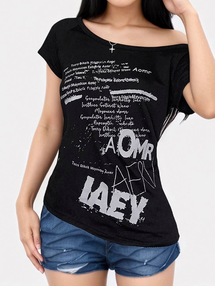 Y2K Black Tank Top