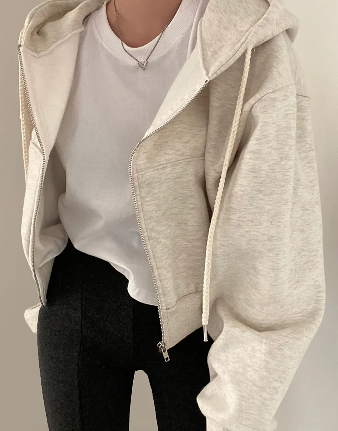 Y2K Cropped Hoodie