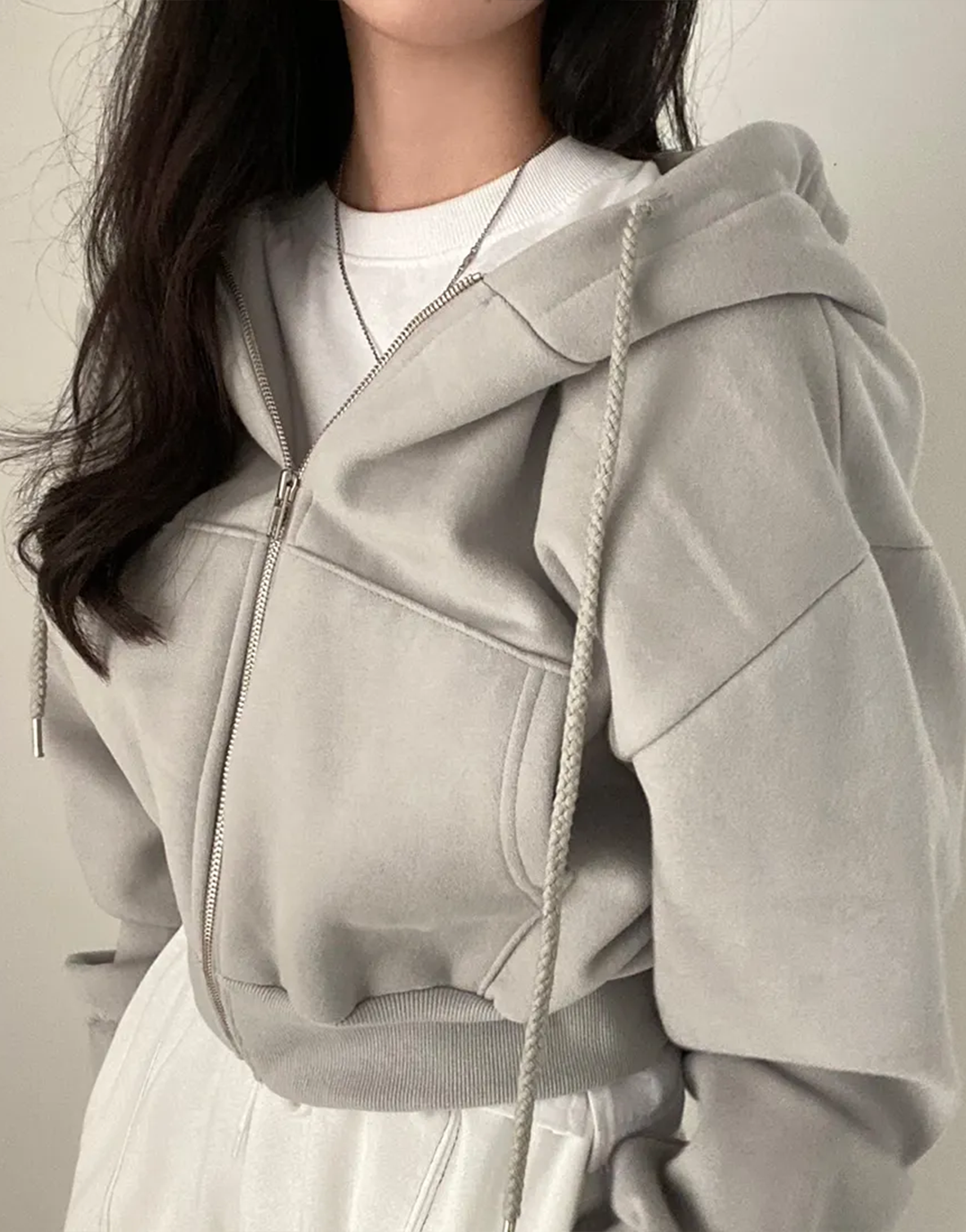 Y2K Cropped Hoodie