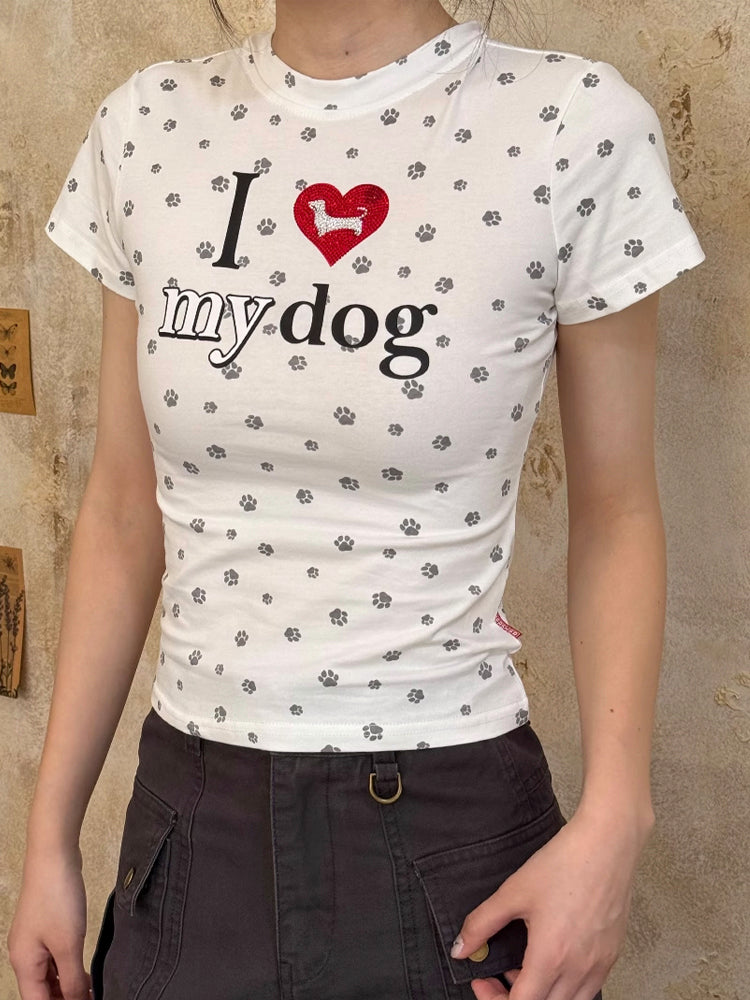 Y2K Dog Shirt