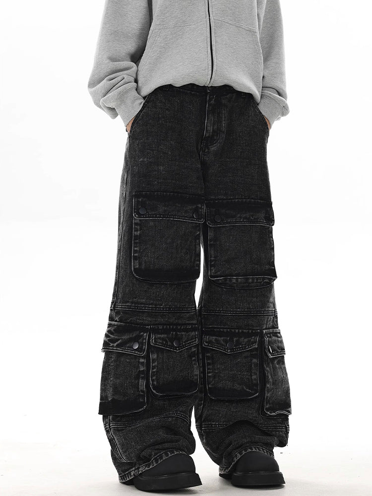 Y2K Multi Pocket Jeans