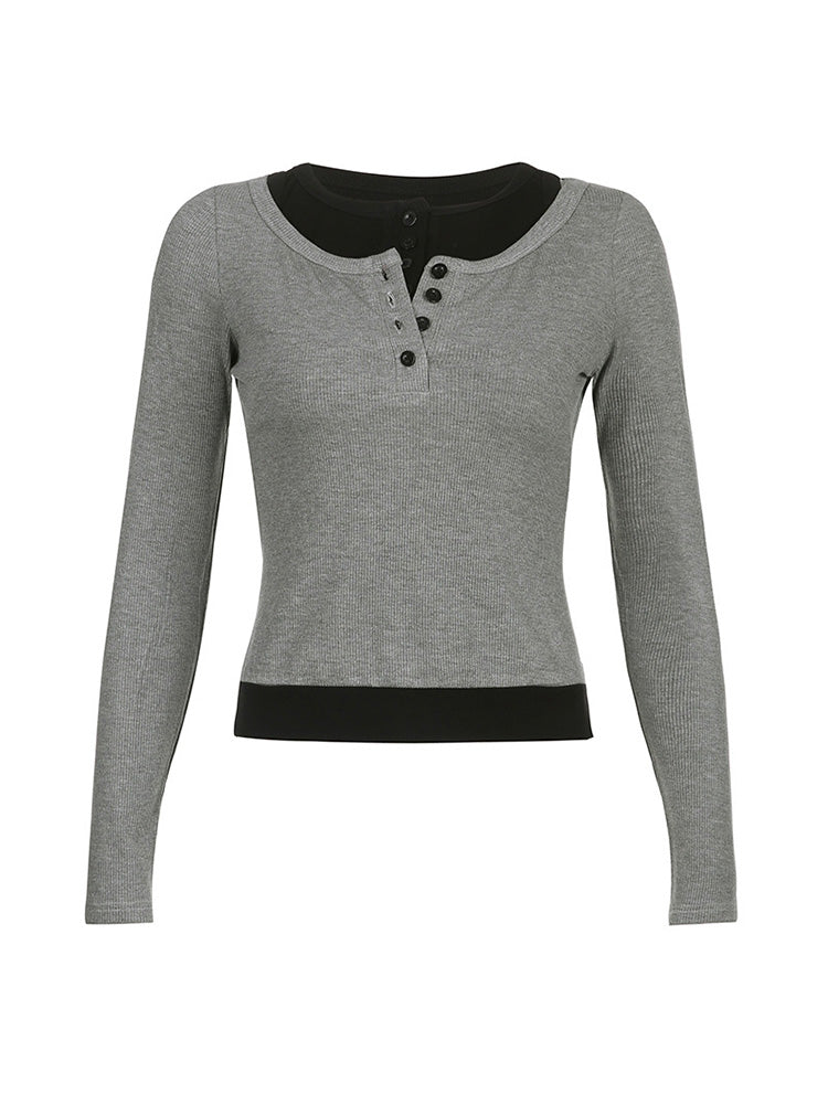 Y2K Layered Top