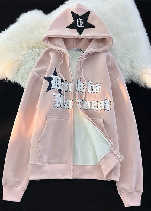 E-Fashion Zip Up Hoodies