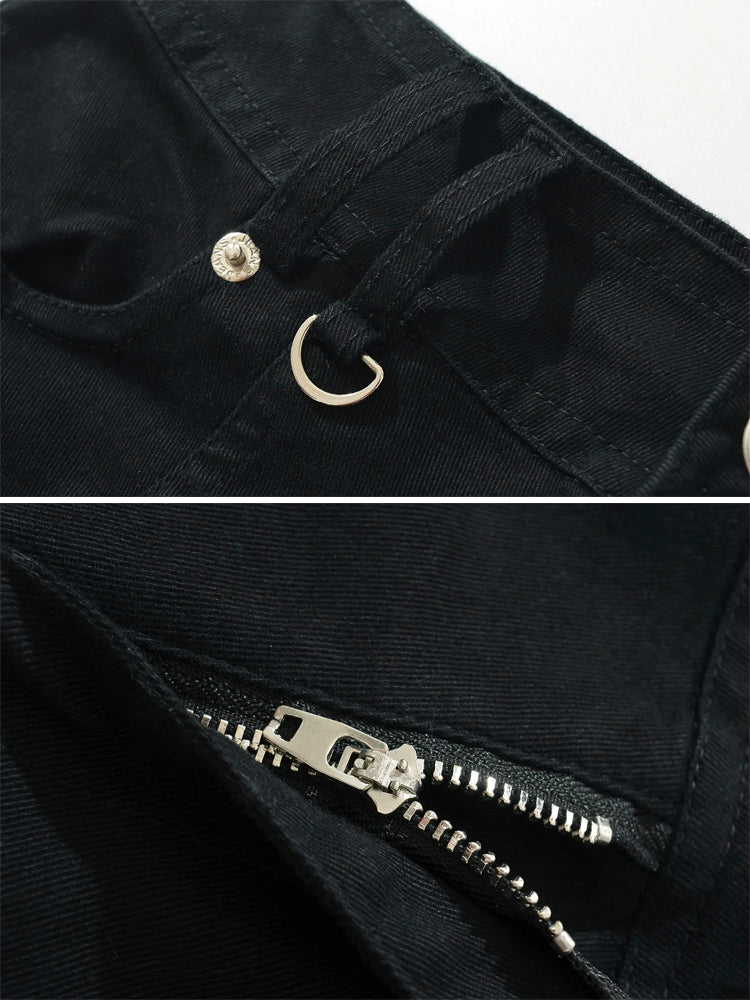 Black Baggy Shorts