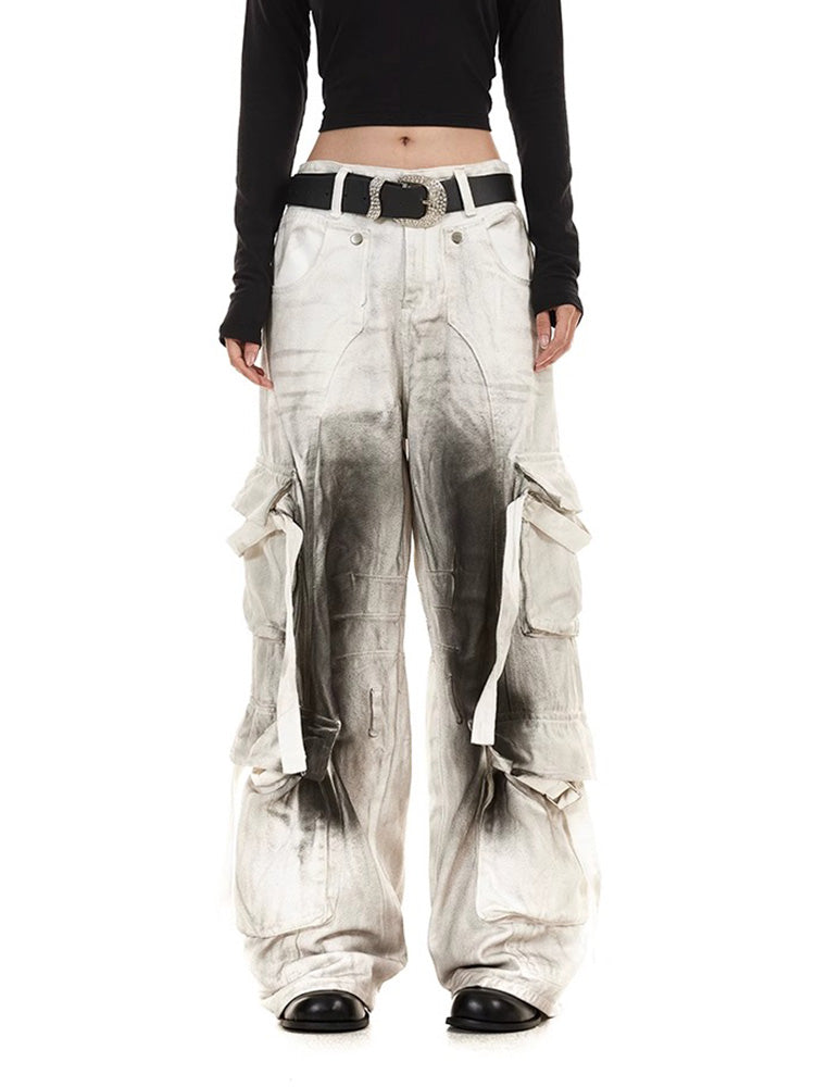 Y2K Spray Cargo Pants