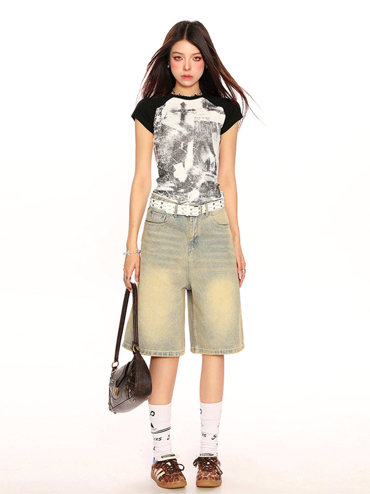 Y2K Cross Shirt