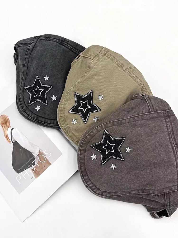 Y2K Star Beret