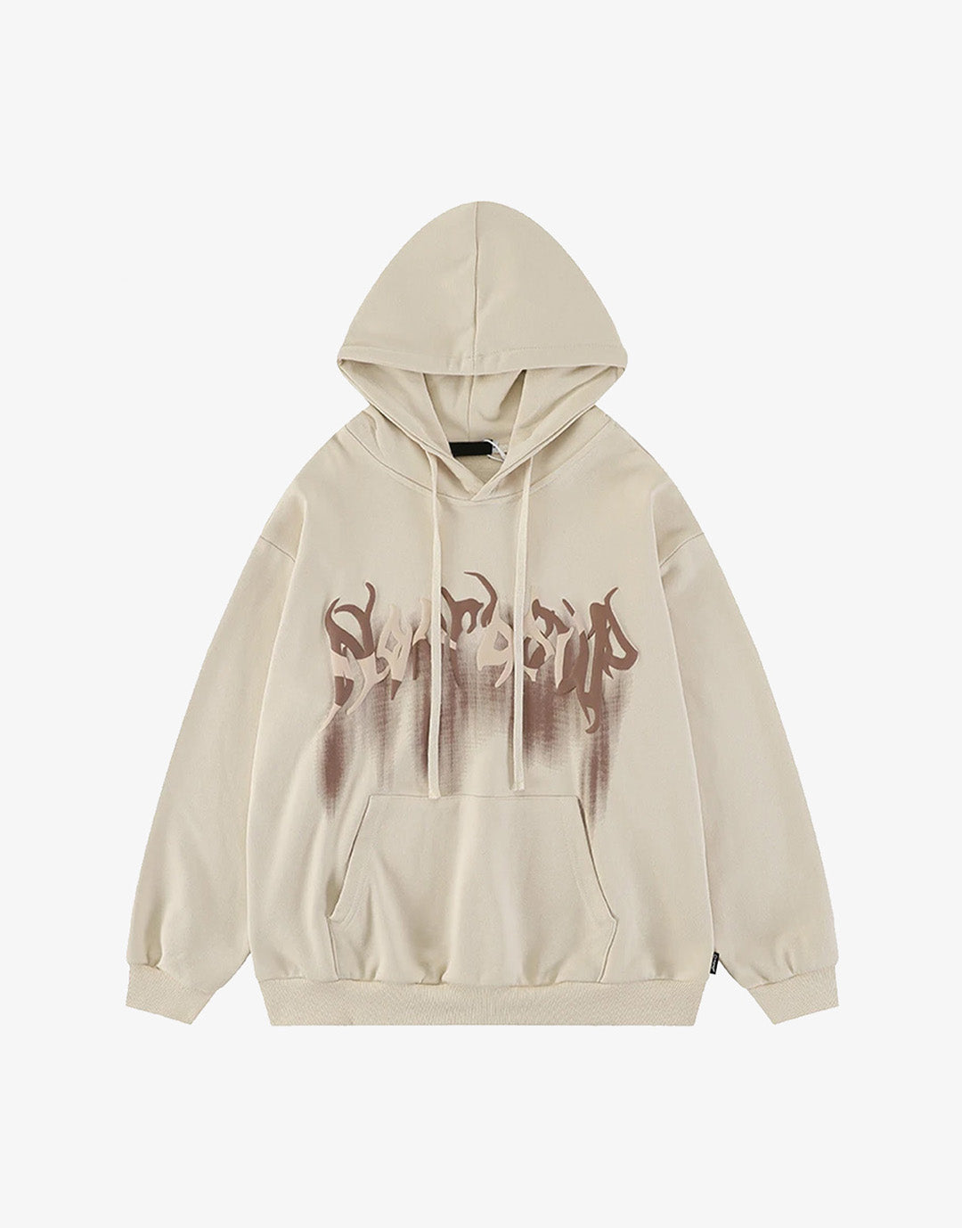 Brown Y2K Hoodie