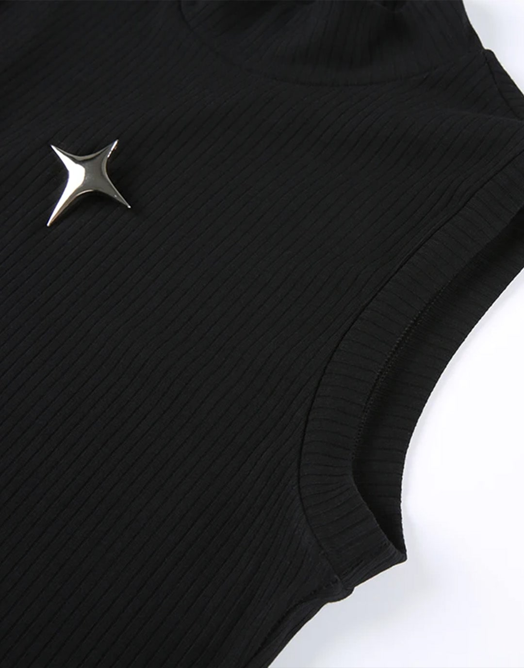 Y2K Star Top