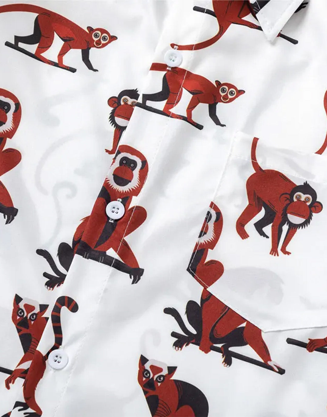 Y2K Monkey Shirt
