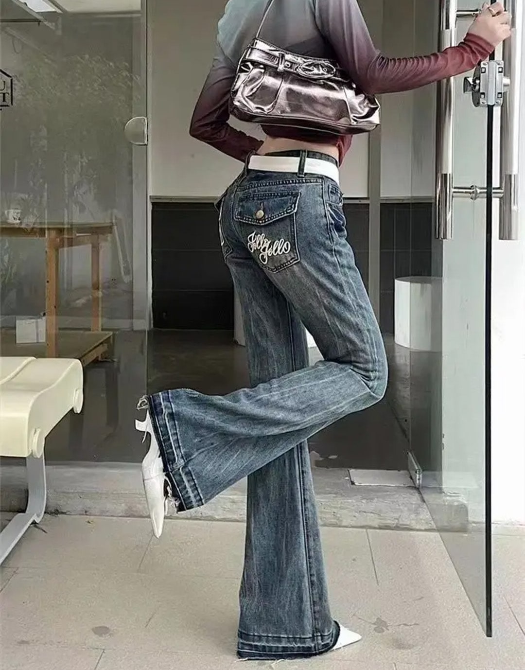 Y2K Bootcut Jeans