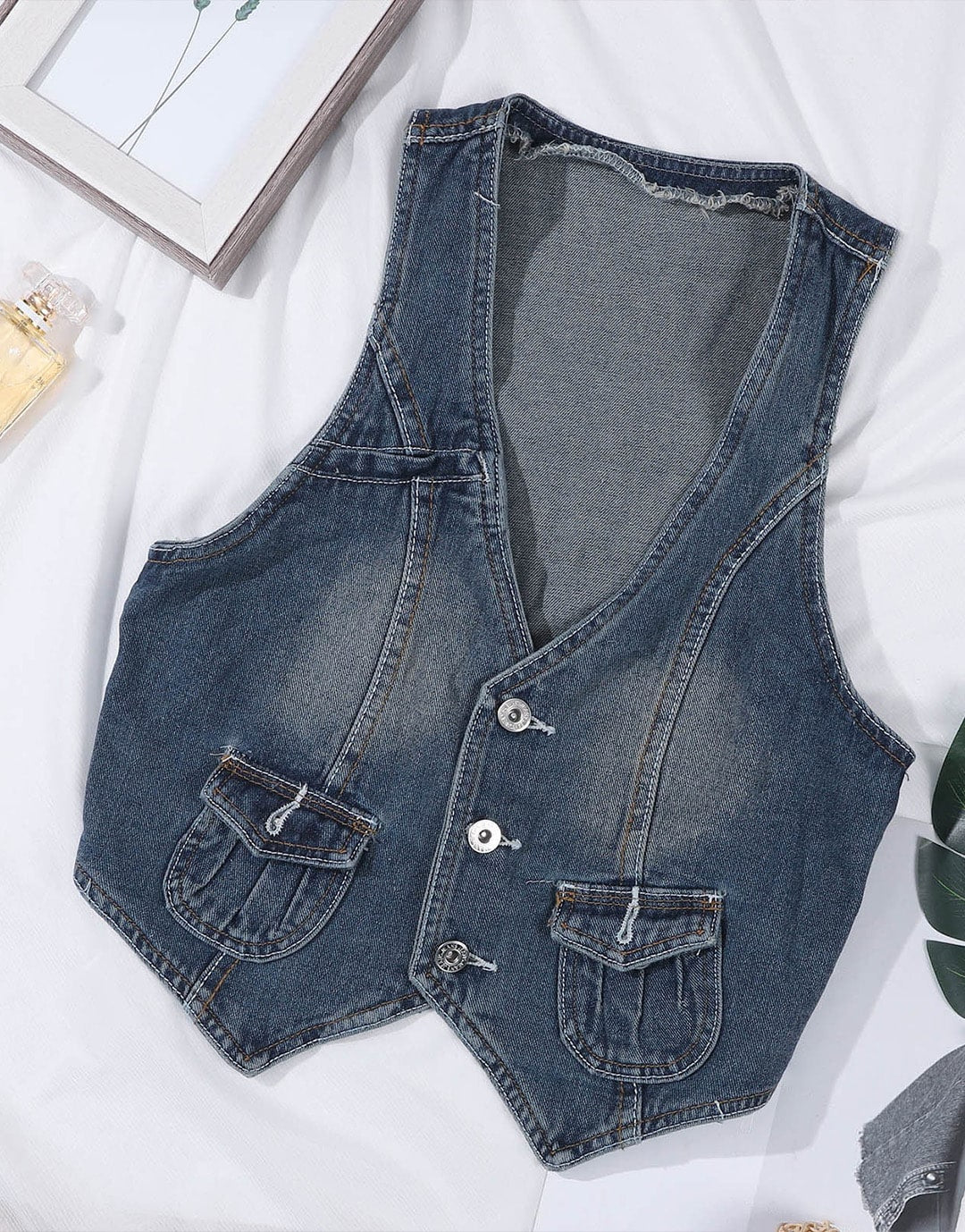 90s Denim Vest
