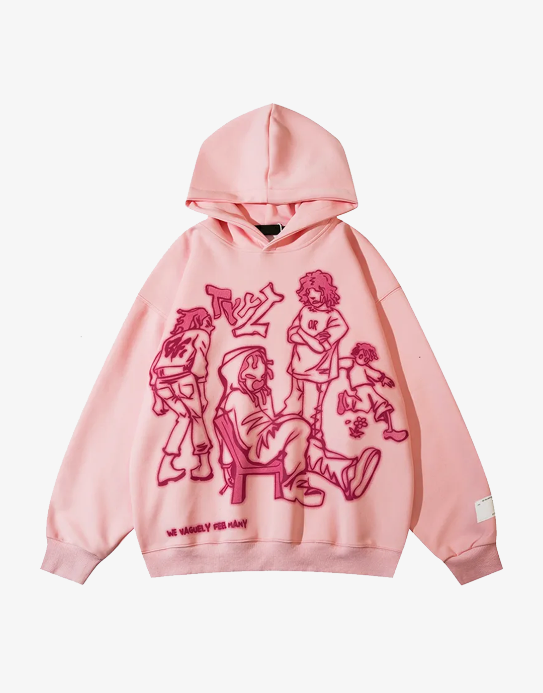 Pink Y2K Hoodie