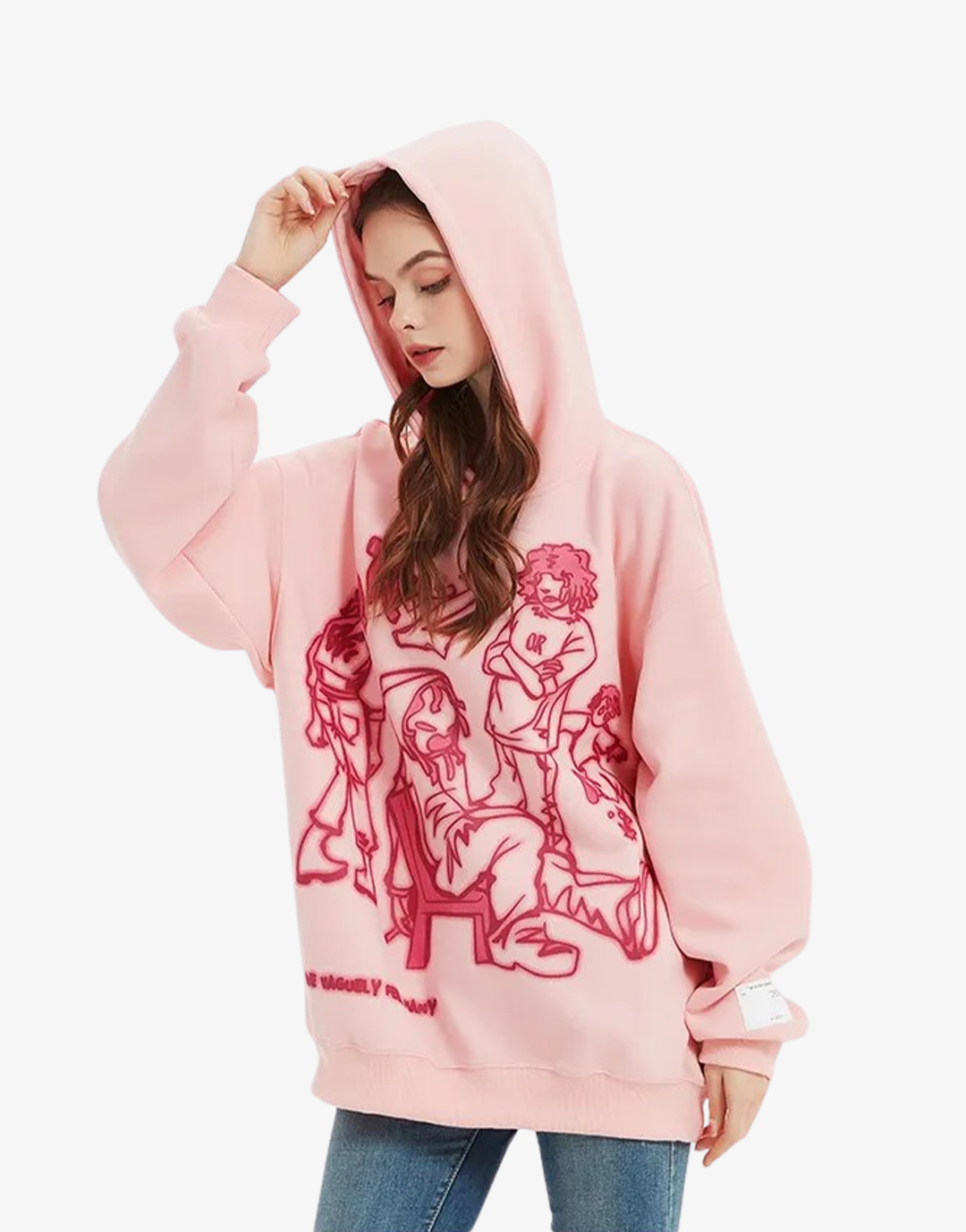 Pink Y2K Hoodie