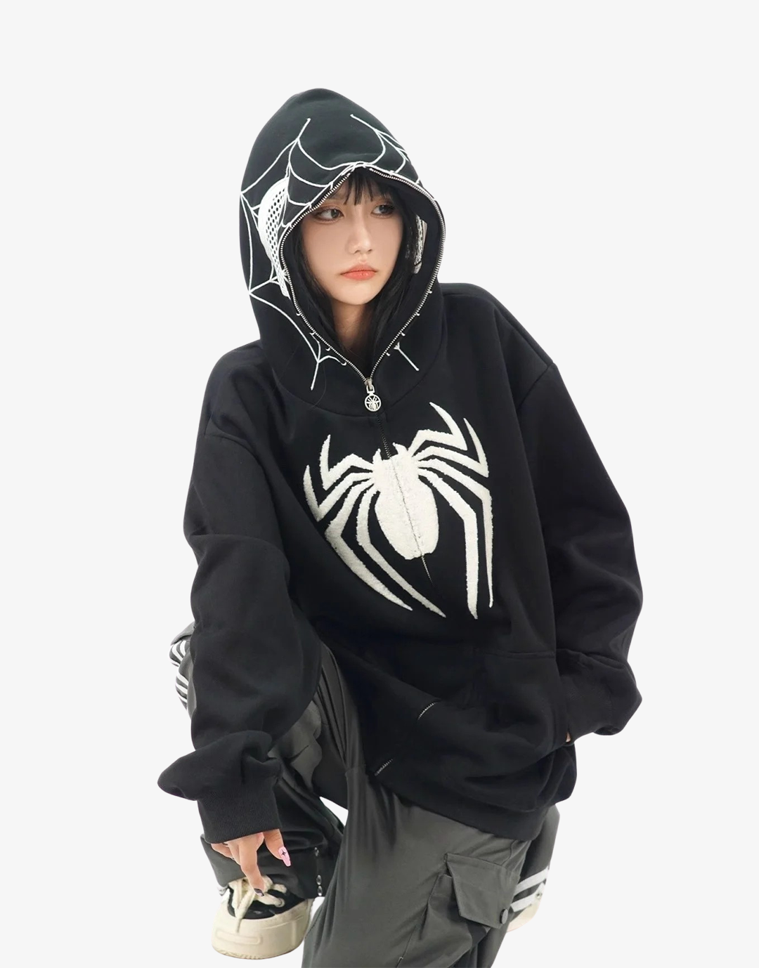 Y2K Spider Hoodie
