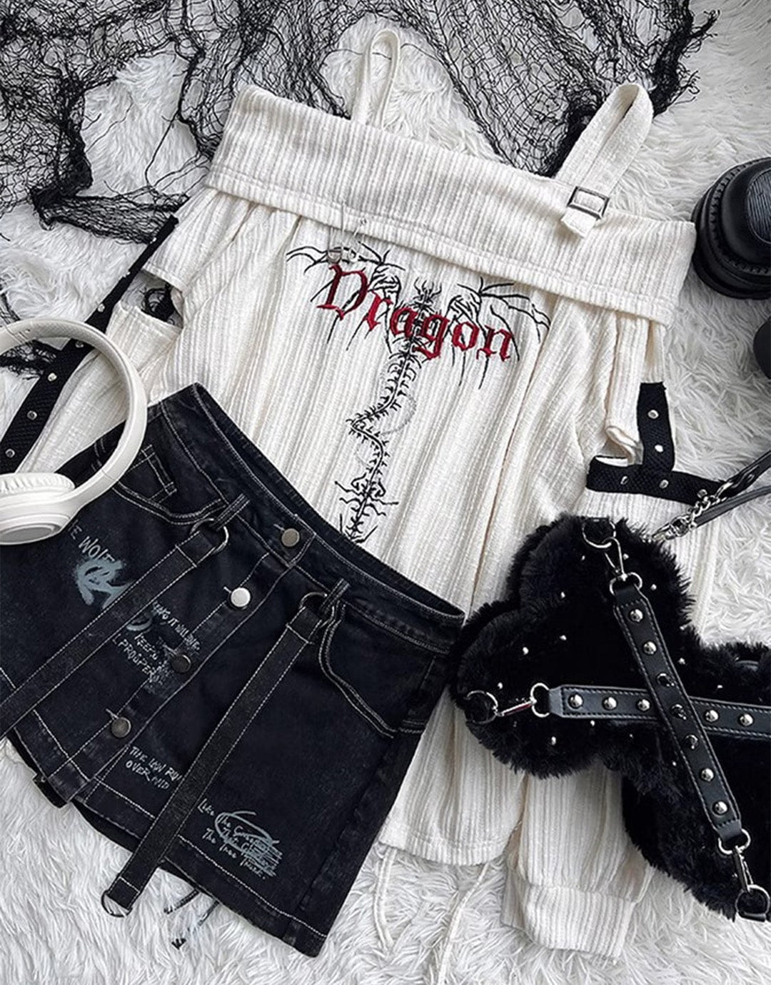 Y2K Cropped Sweater