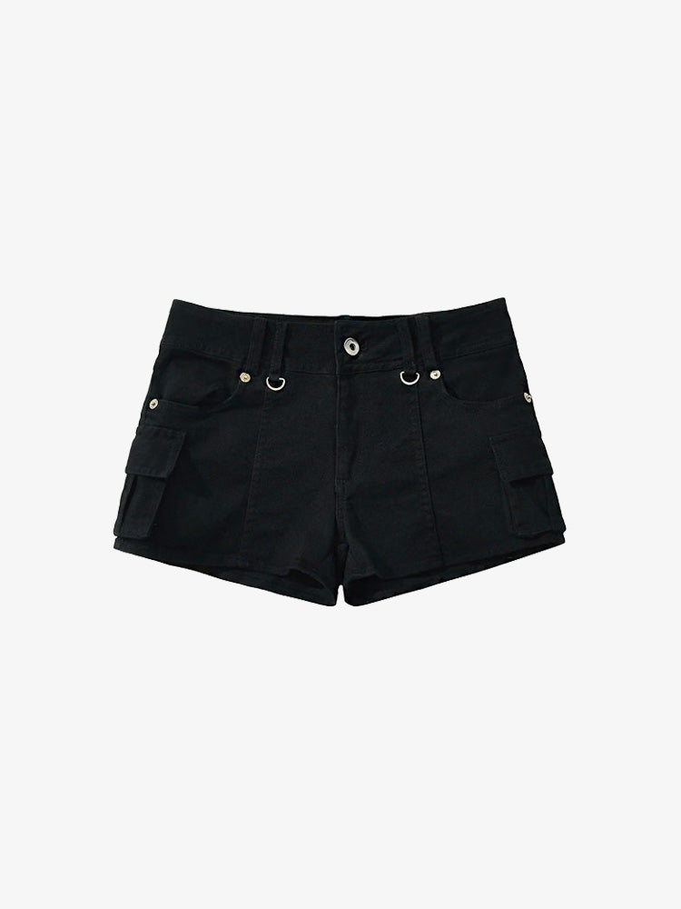Black Baggy Shorts