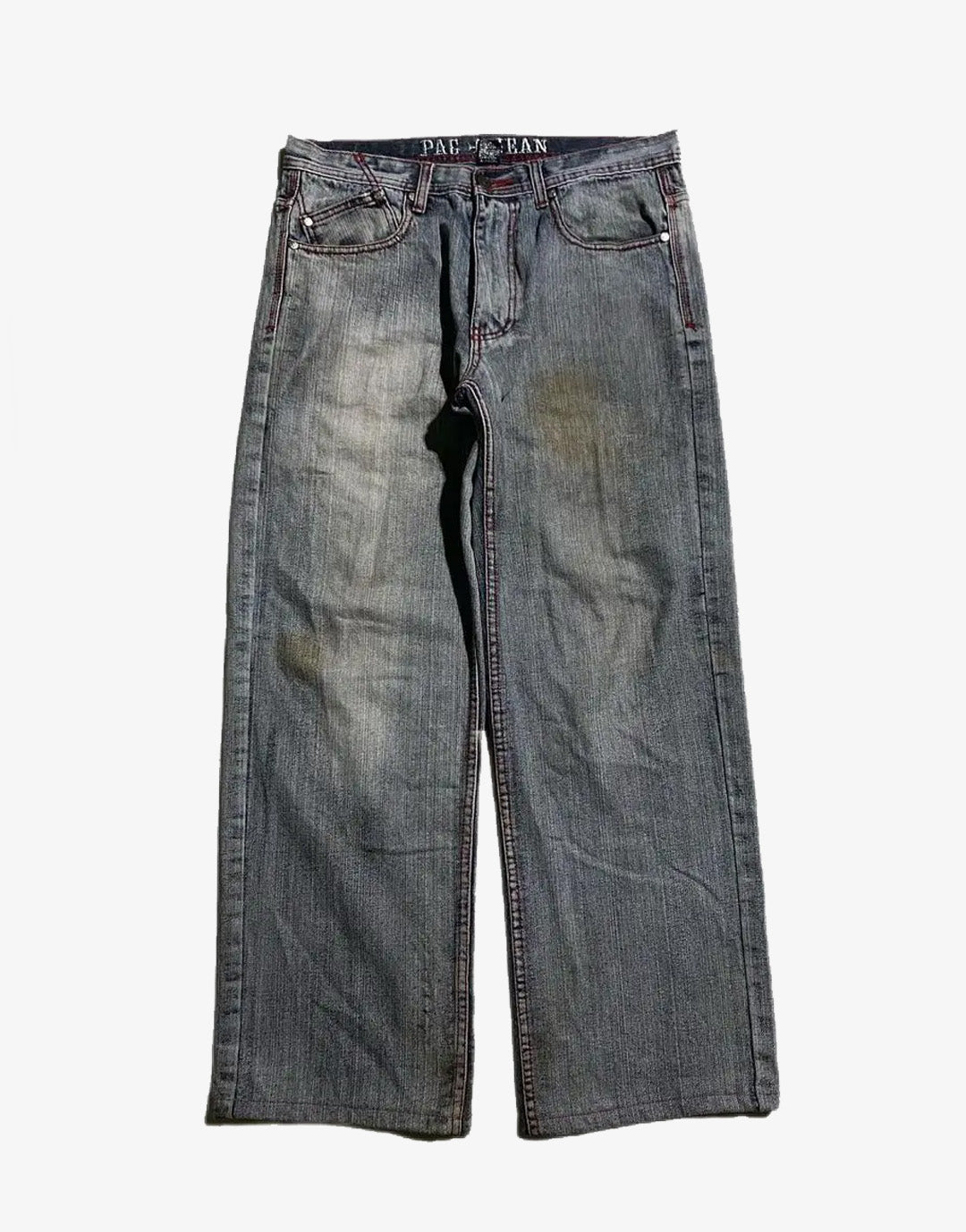 Y2K Embroidered Jeans