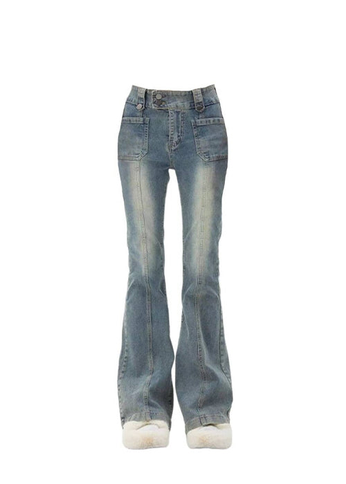 Y2K Low Rise Flare Jeans