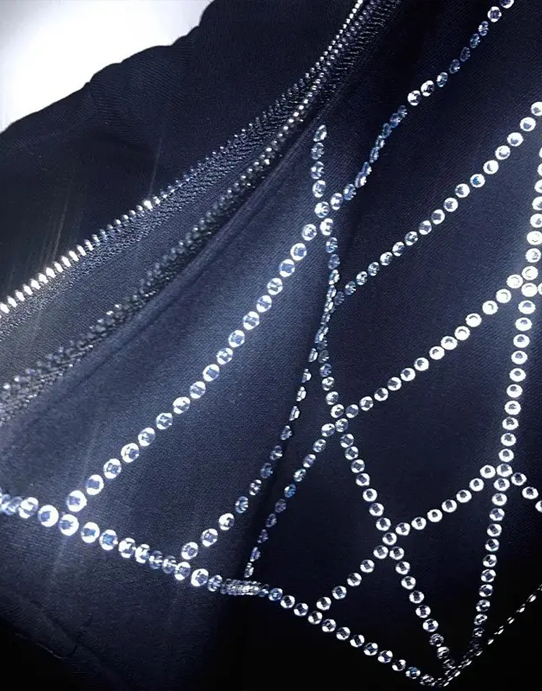 Y2K Rhinestone Hoodie