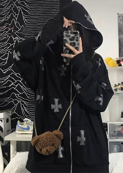 Rhinestone Y2K Jacket