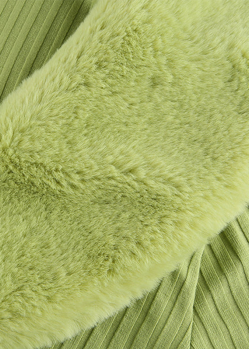 Aesthetic Green Sweater