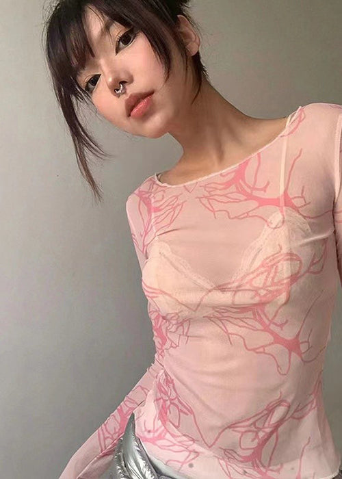Pastel Long Sleeve Top