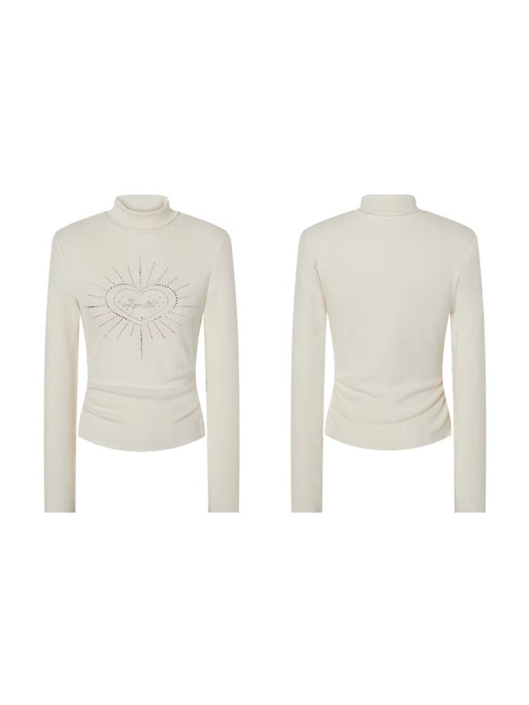 Y2K Heart Top