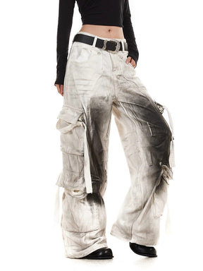Y2K Spray Cargo Pants