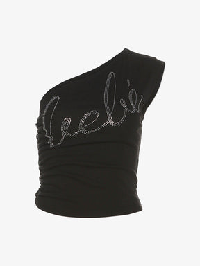 Y2K Rhinestone Tank Top