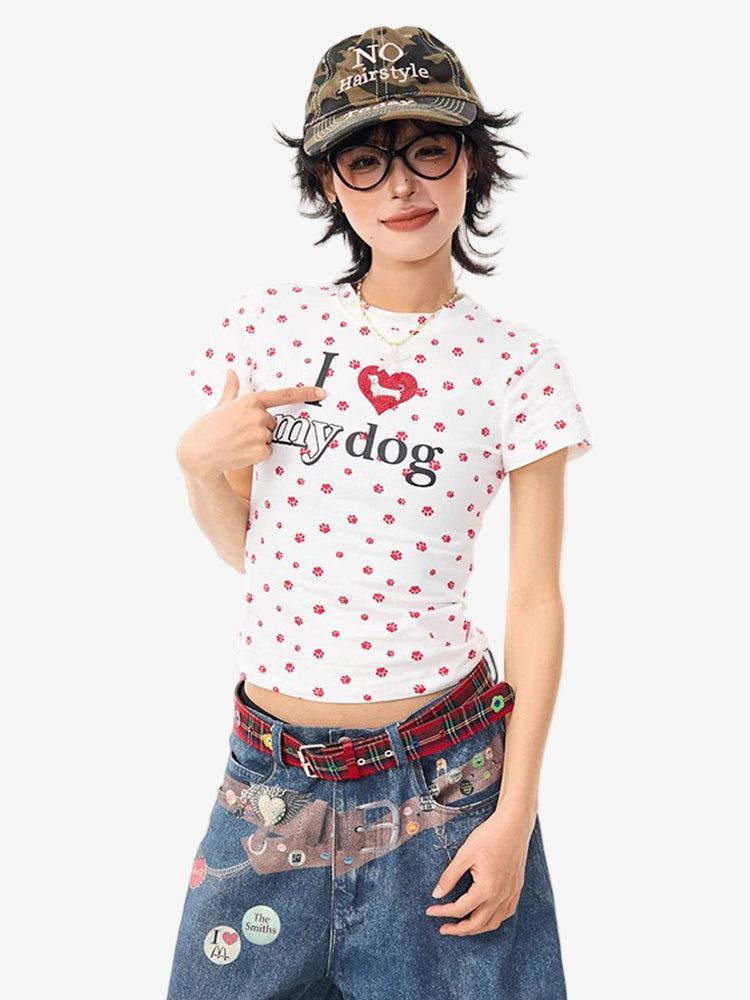 Y2K Dog Shirt
