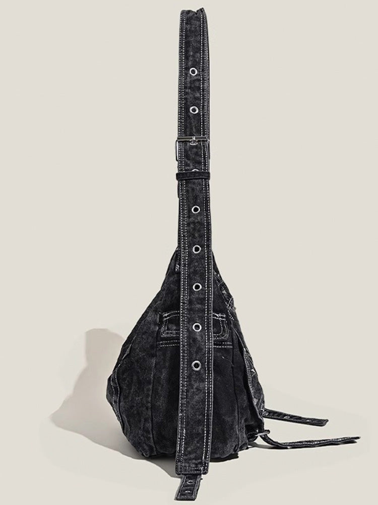 Y2K Wash Denim Bag
