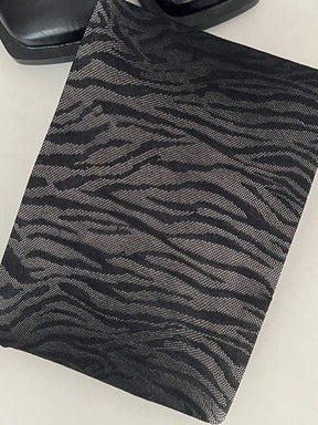 Y2K Zebra Tights