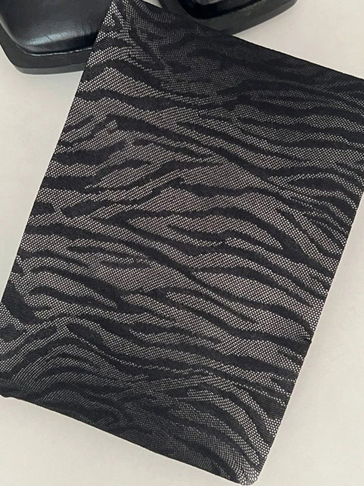 Y2K Zebra Tights