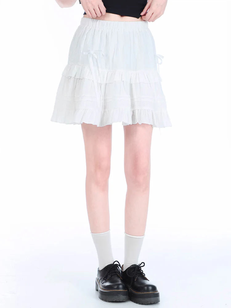Y2K Fluffy Skirt
