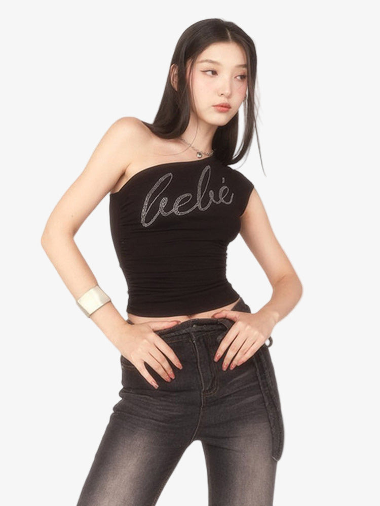 Y2K Rhinestone Tank Top