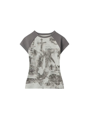 Y2K Cross Shirt
