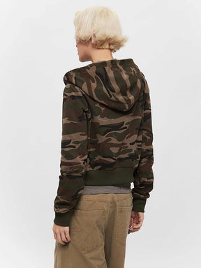 Y2K Camouflage Hoodie