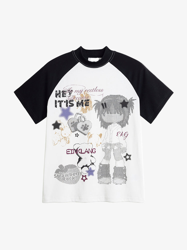 Y2K Raglan Shirt