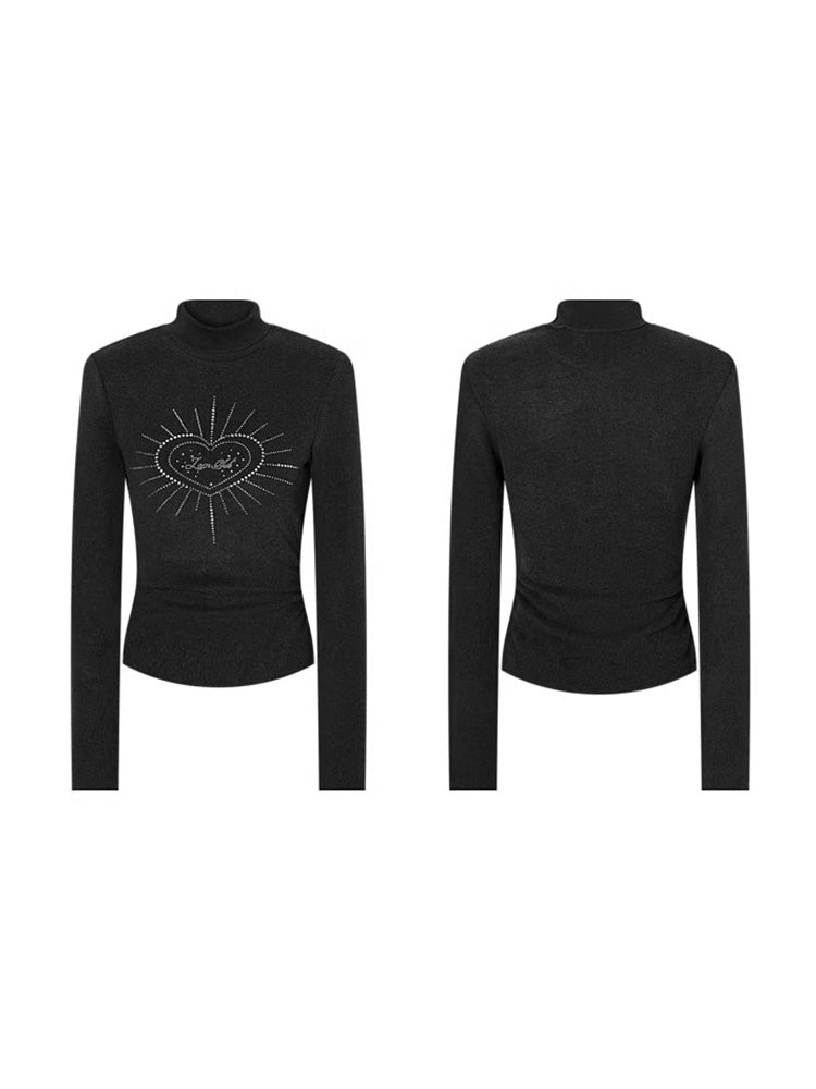 Y2K Heart Top