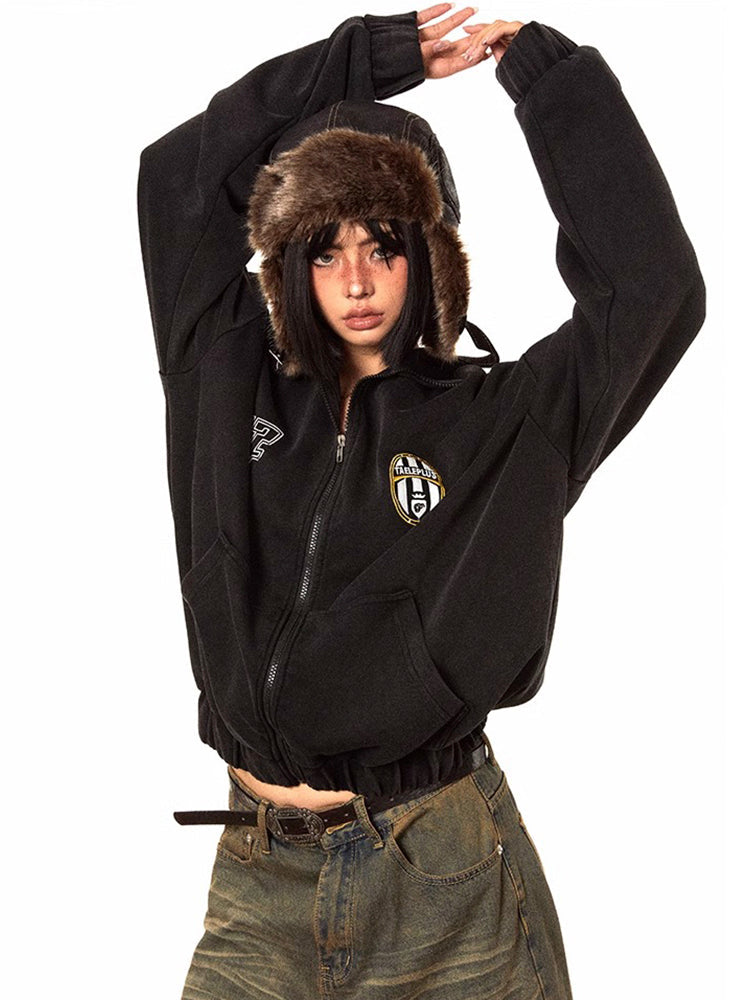 Y2K Football Jacket