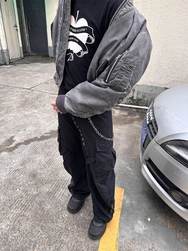Y2K Metal Pants Chains