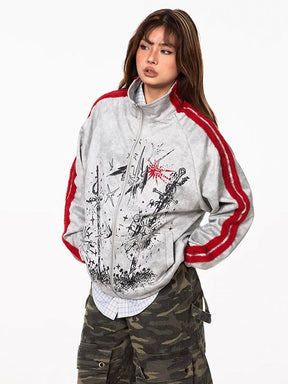 Y2K Graffiti Jacket
