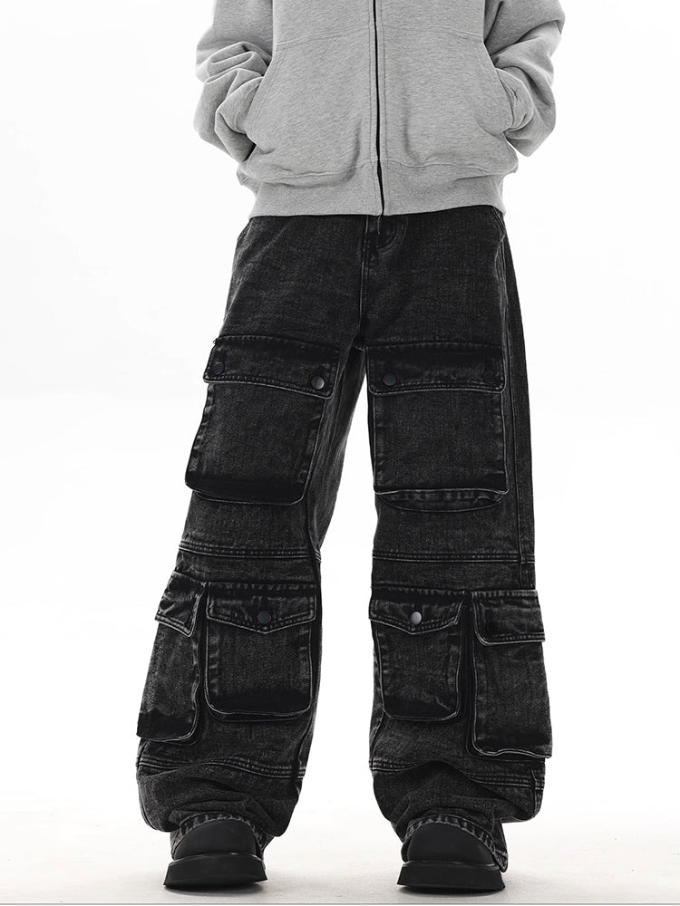 Y2K Multi Pocket Jeans