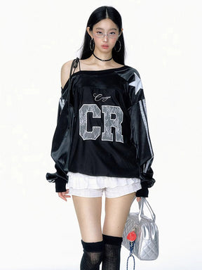 Y2K Embroidery Top