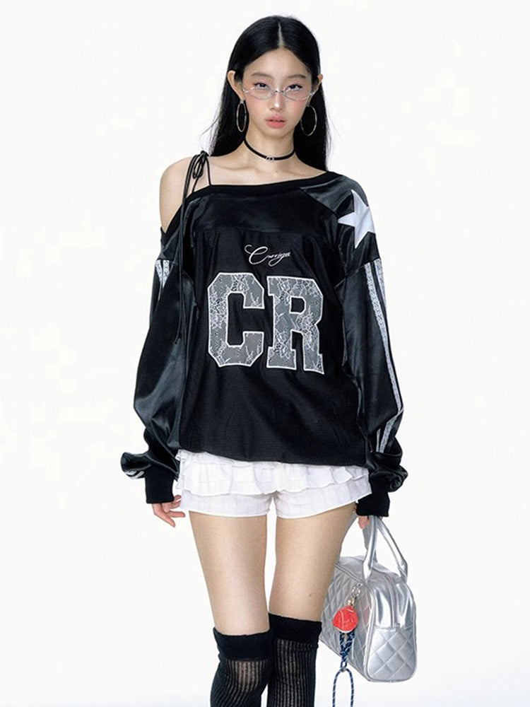 Y2K Embroidery Top