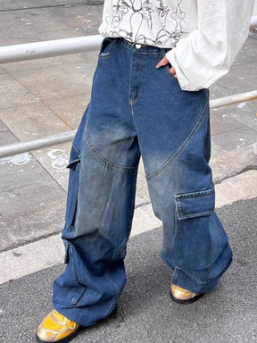 Y2K Pocket Loose Pants