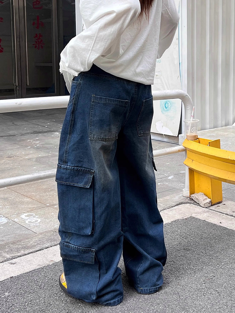 Y2K Pocket Loose Pants